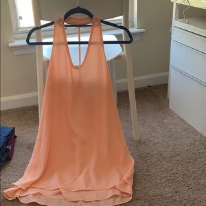 beautiful pink/peach dress